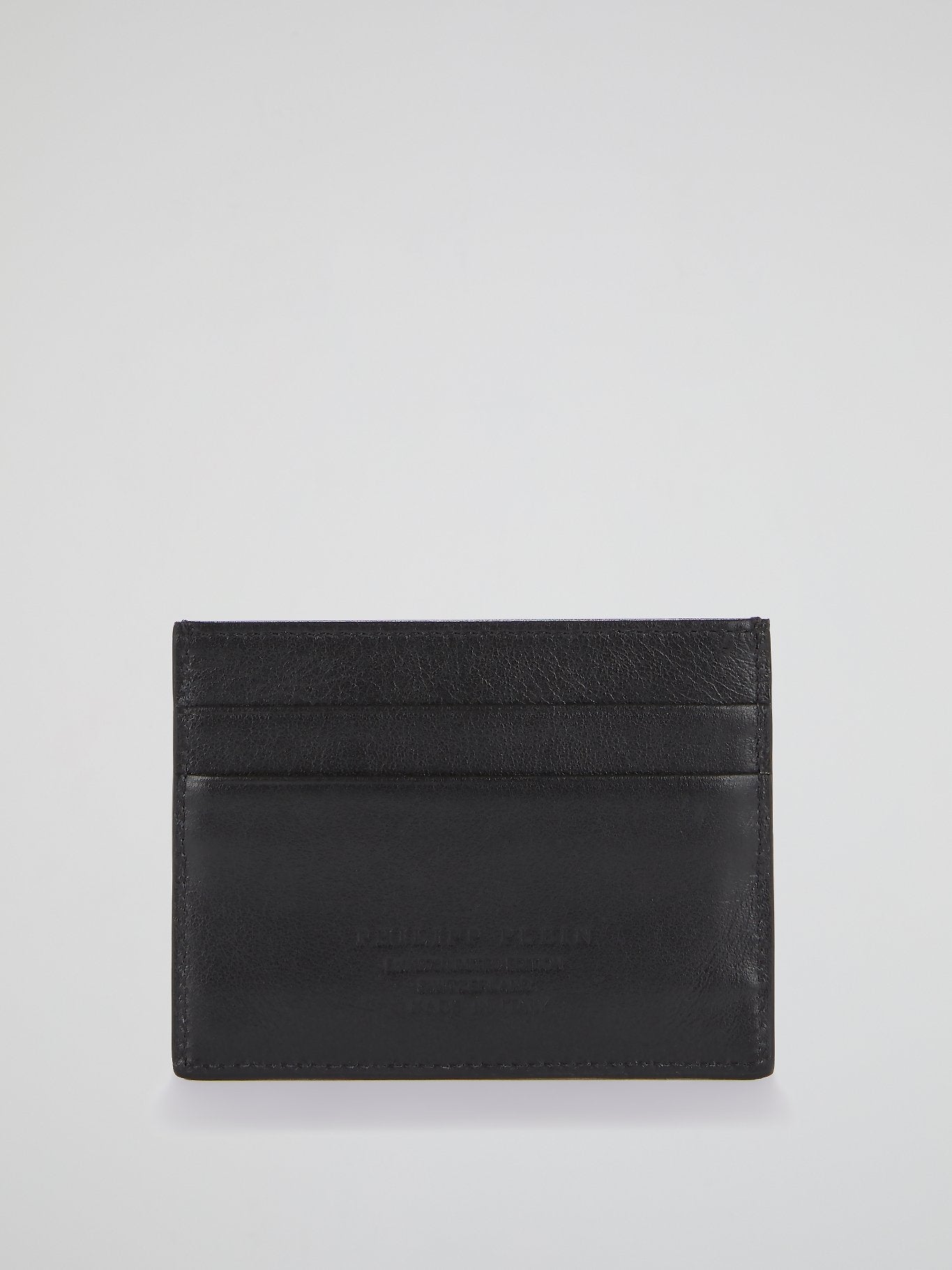 Black Monogram Print Credit Card Holder Maison-B-More Global Store Black Monogram Print Credit Card Holder Maison-B-More Global Store