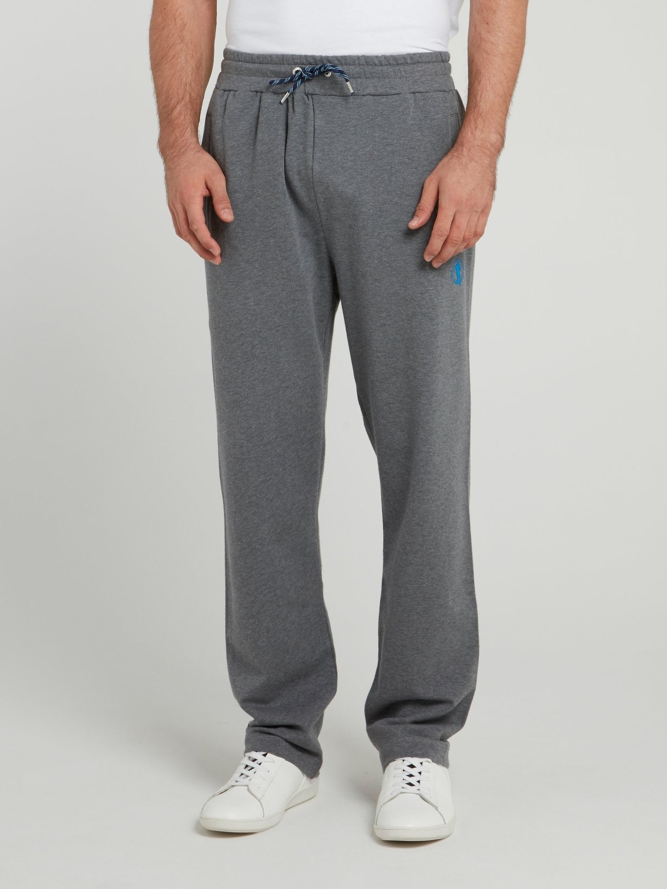 Grey Sport Icon Fleece Pants