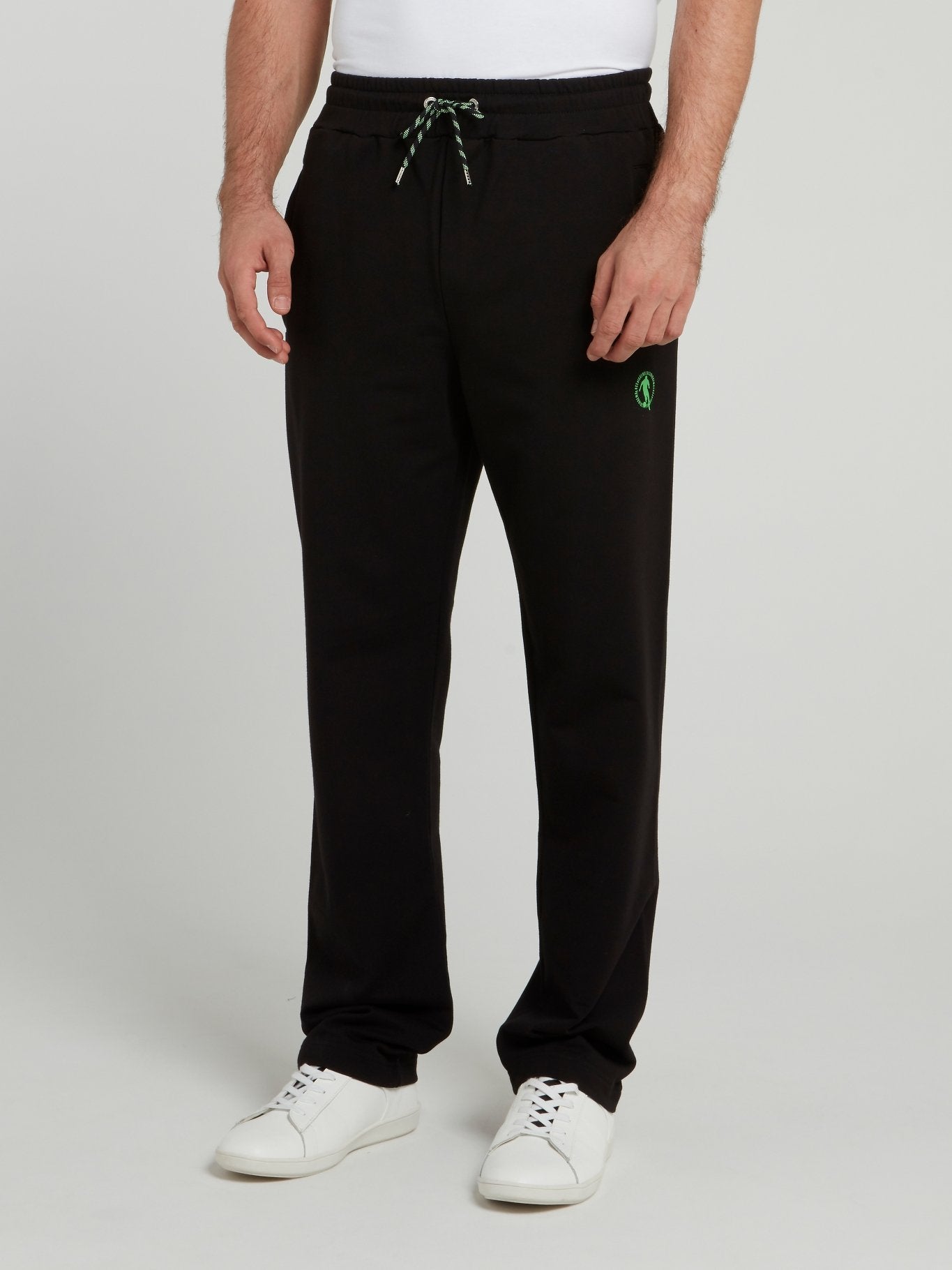 Black Sport Icon Fleece Trousers