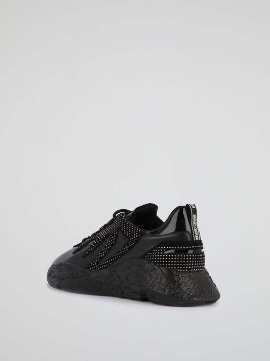 Black Studded V1PER Sneakers