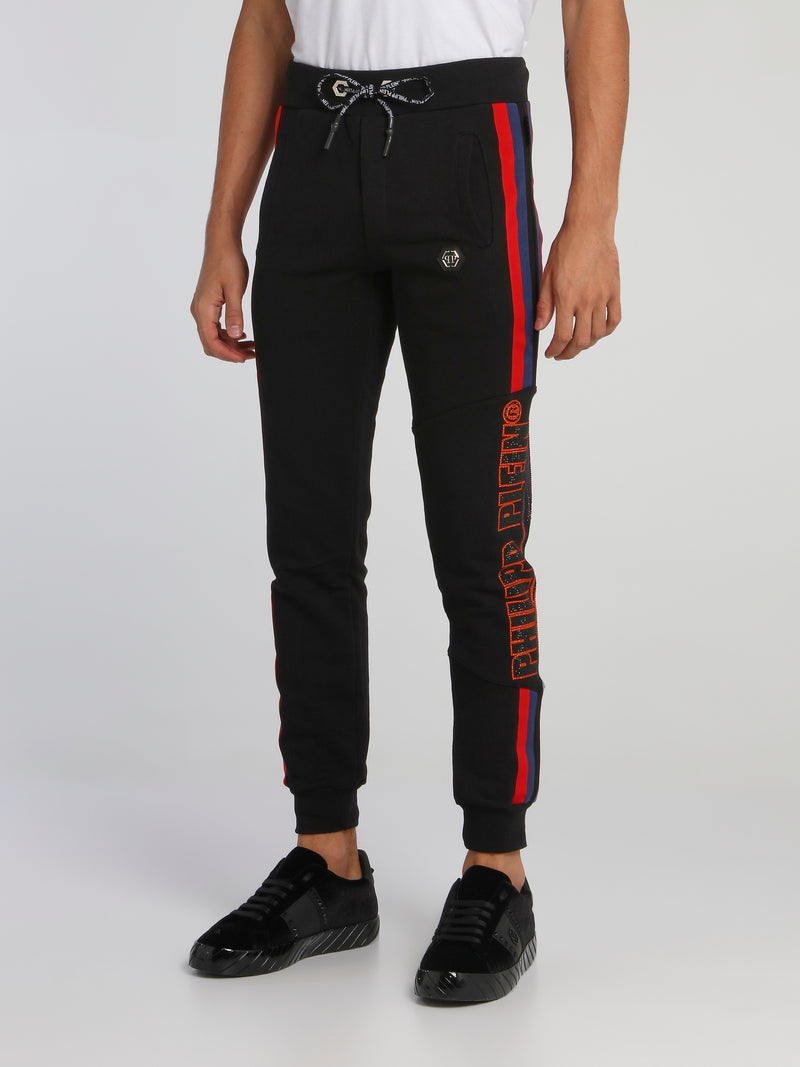 Flame Side Stripe Jogging Trousers