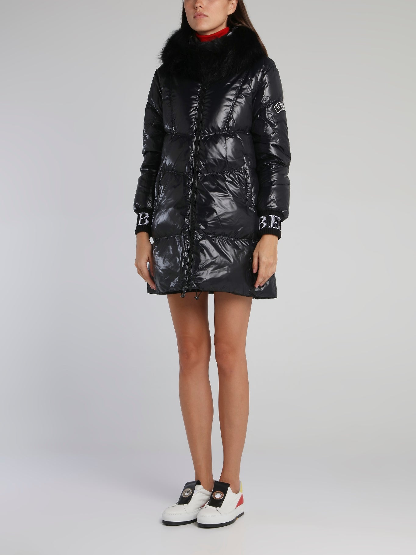 Black Fur Hood Puffer Coat – Maison-B-More Global Store