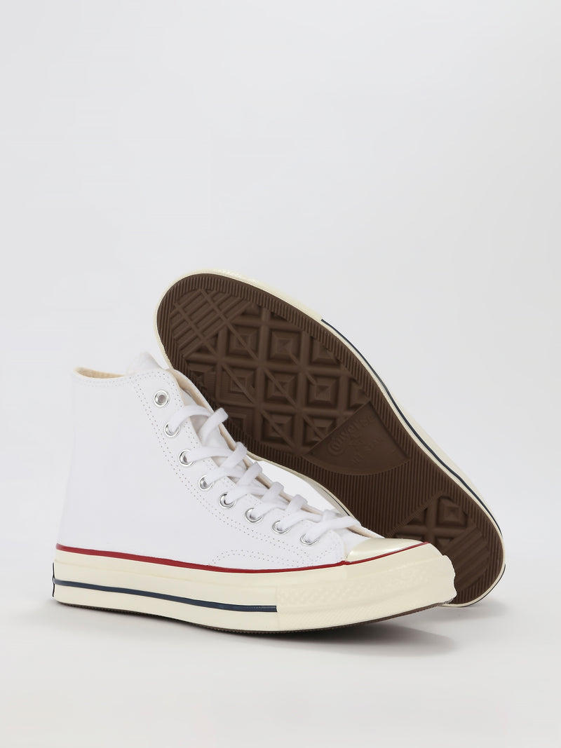 White Chuck 70 Canvas High Top Sneakers