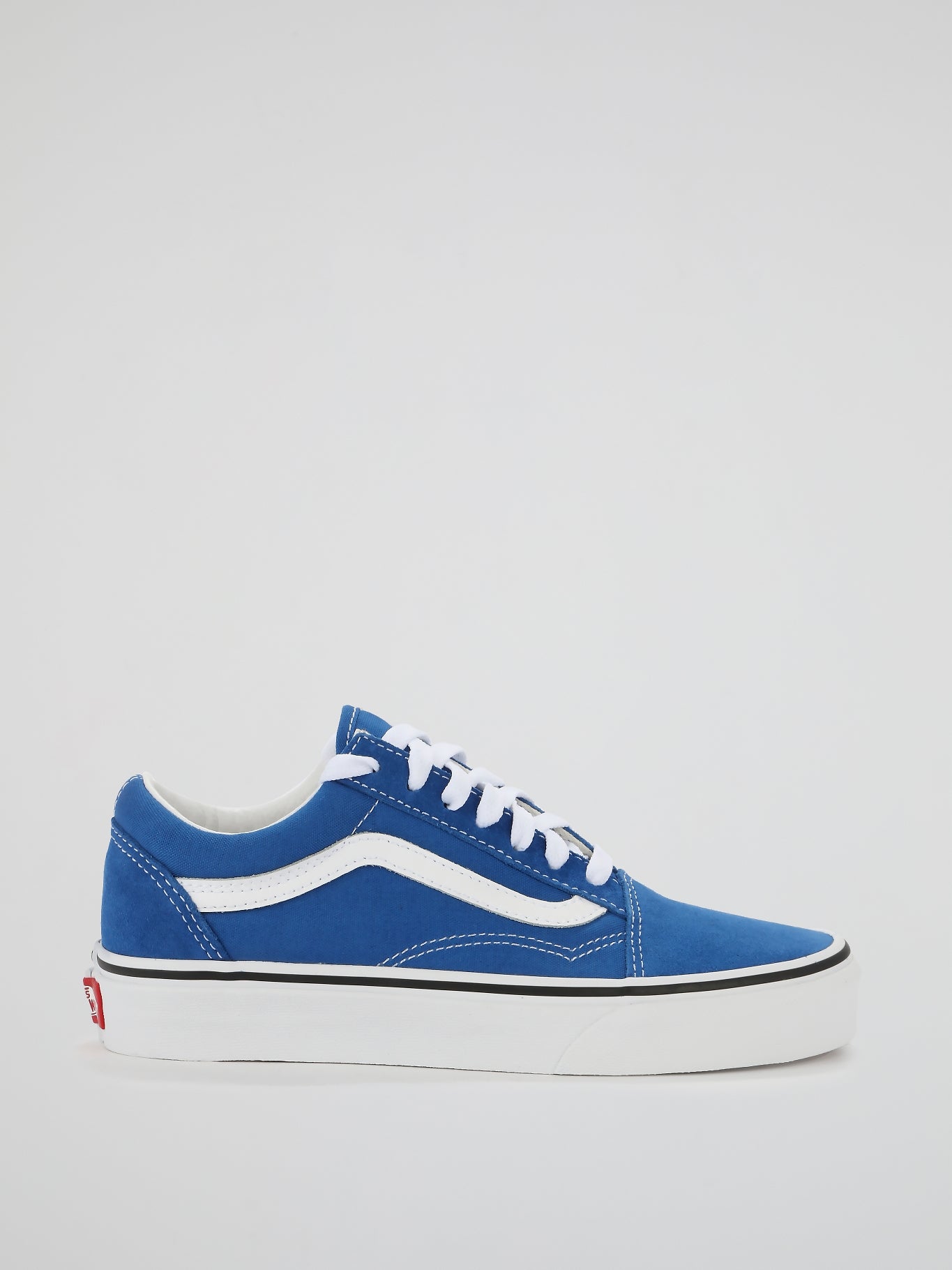 Blue Old Skool Lace Up Sneakers