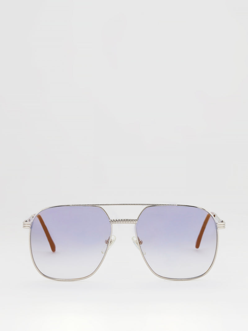 Lavender Gradient Aviator Sunglasses