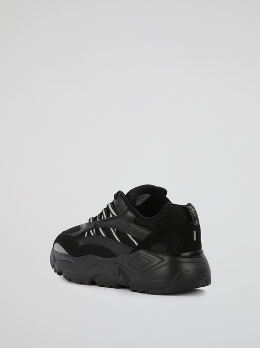 Black Neptune Chunky Sole Sneakers
