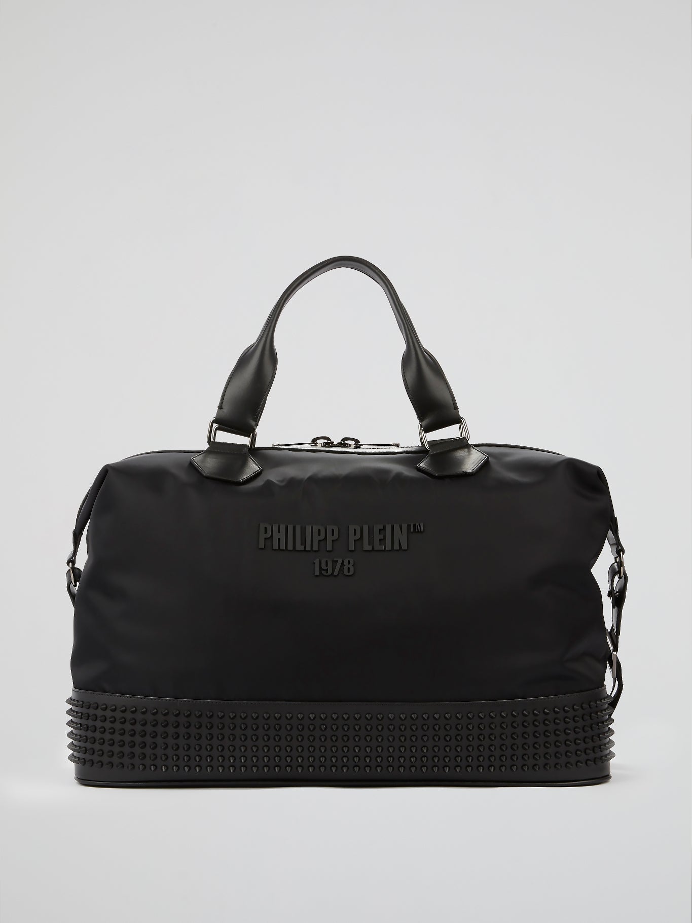 PP1978 Black Spike Studded Travel Bag