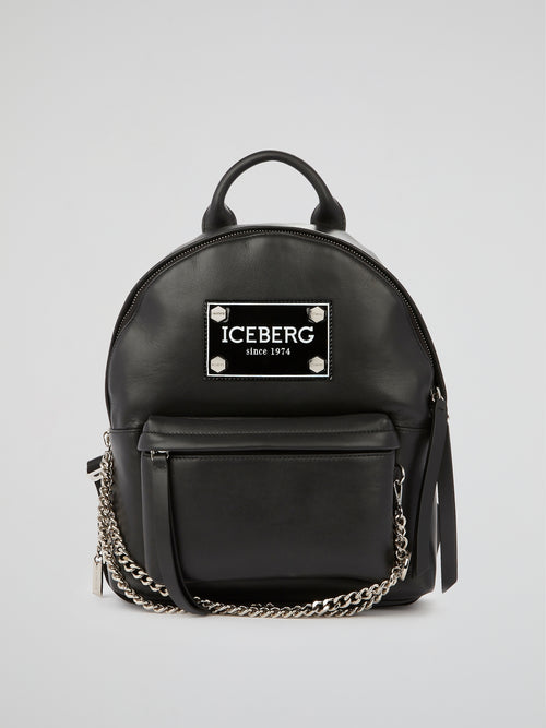 bebe black leather mini backpack Black Leather Mini Backpack – Maison-B-More Global Store