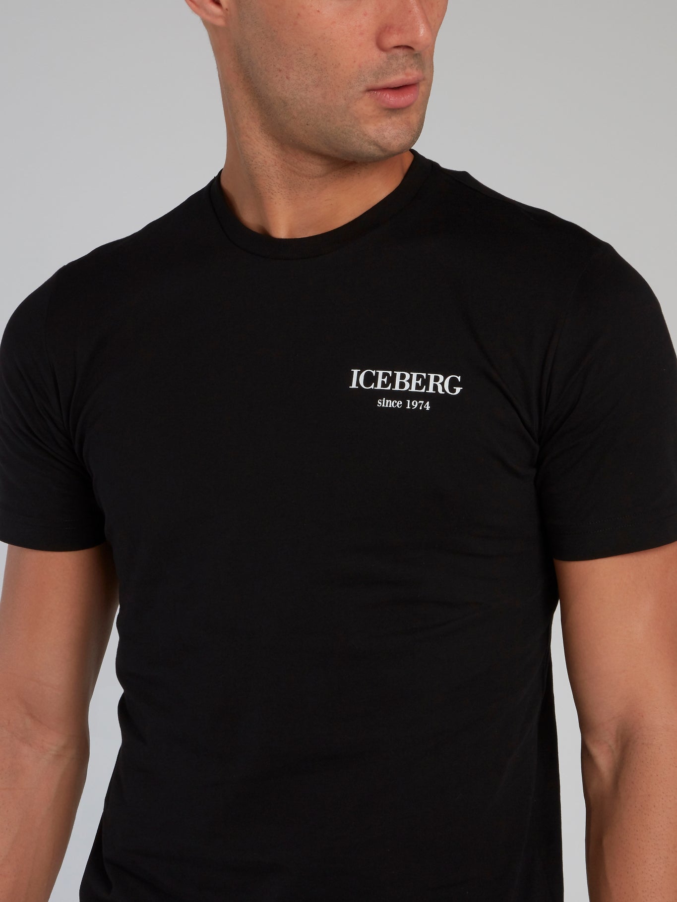 Black Logo Collection Rear Print T-Shirt