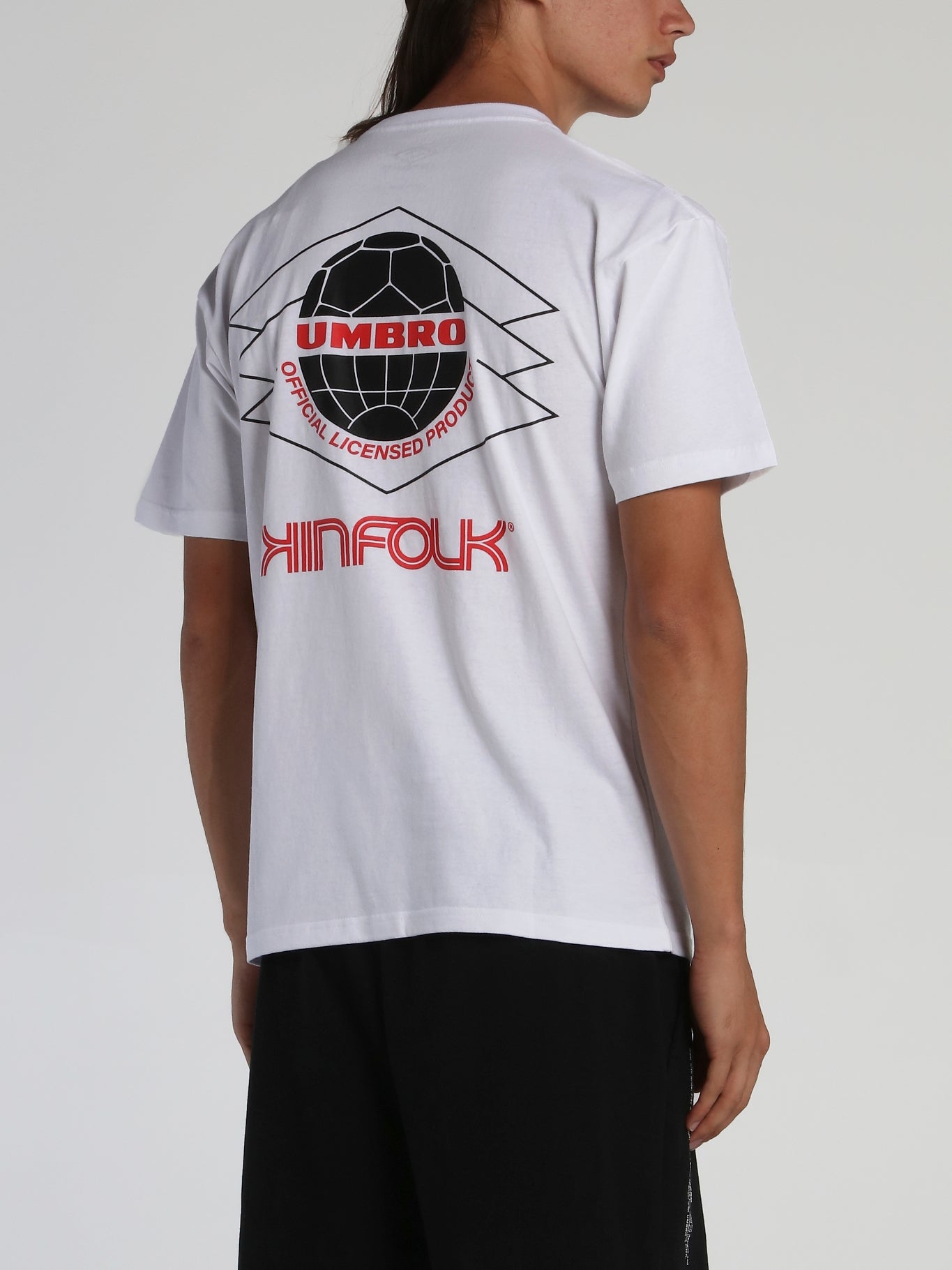 Kinfolk x Umbro White Globe T-Shirt