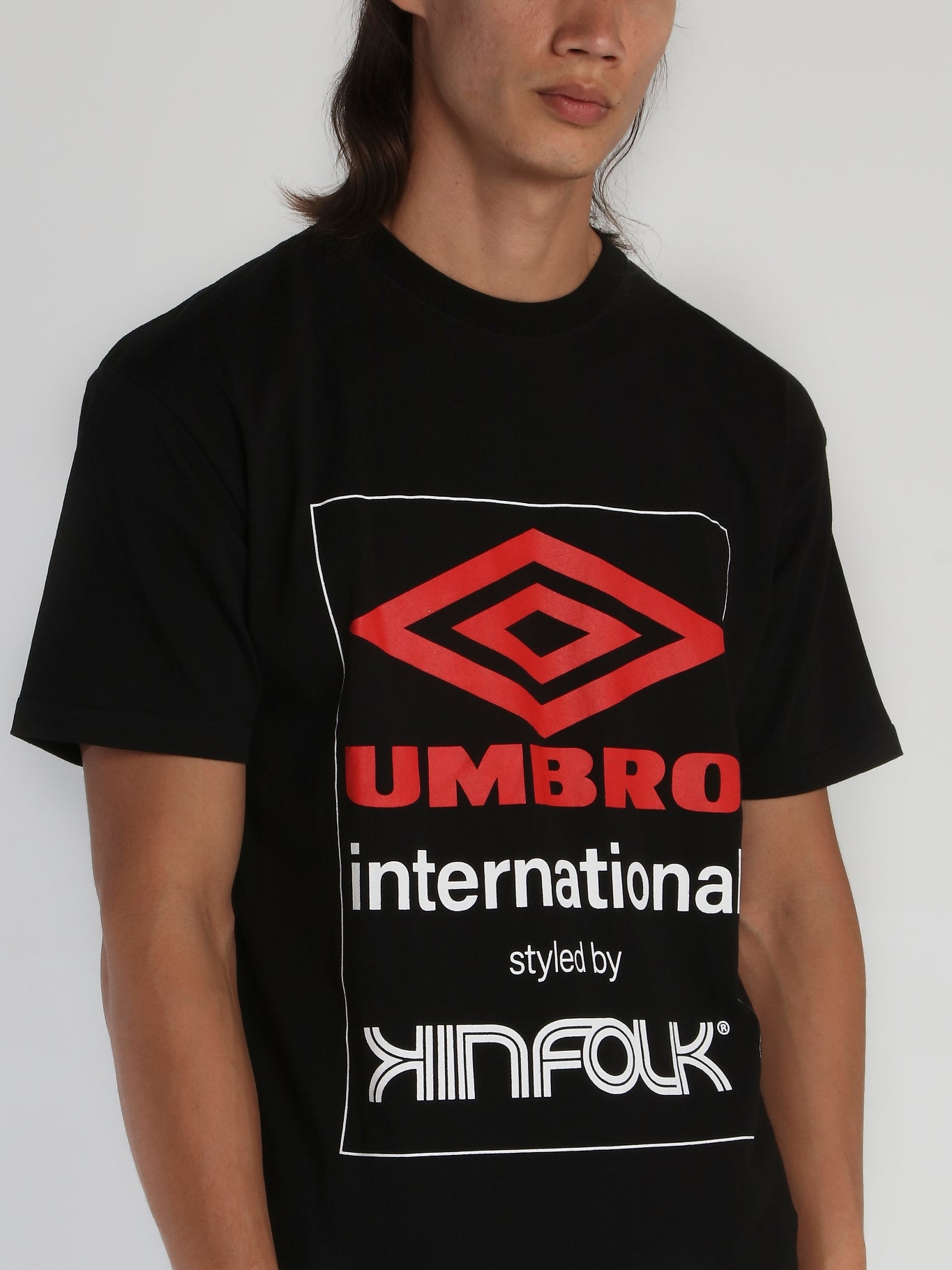 Kinfolk x Umbro Black Logo T-Shirt