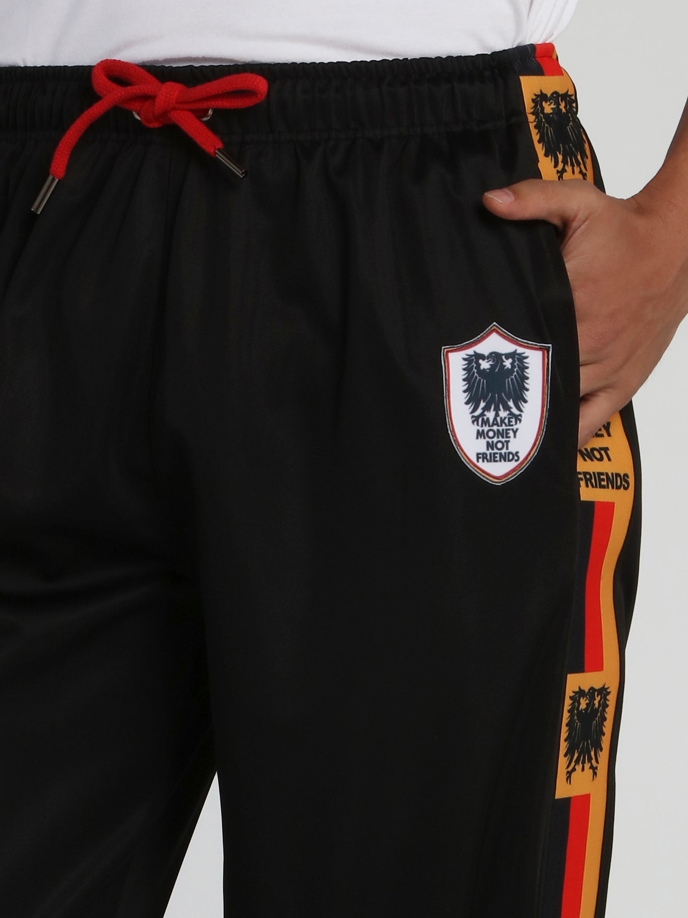 Black Germany Crest Track Trousers