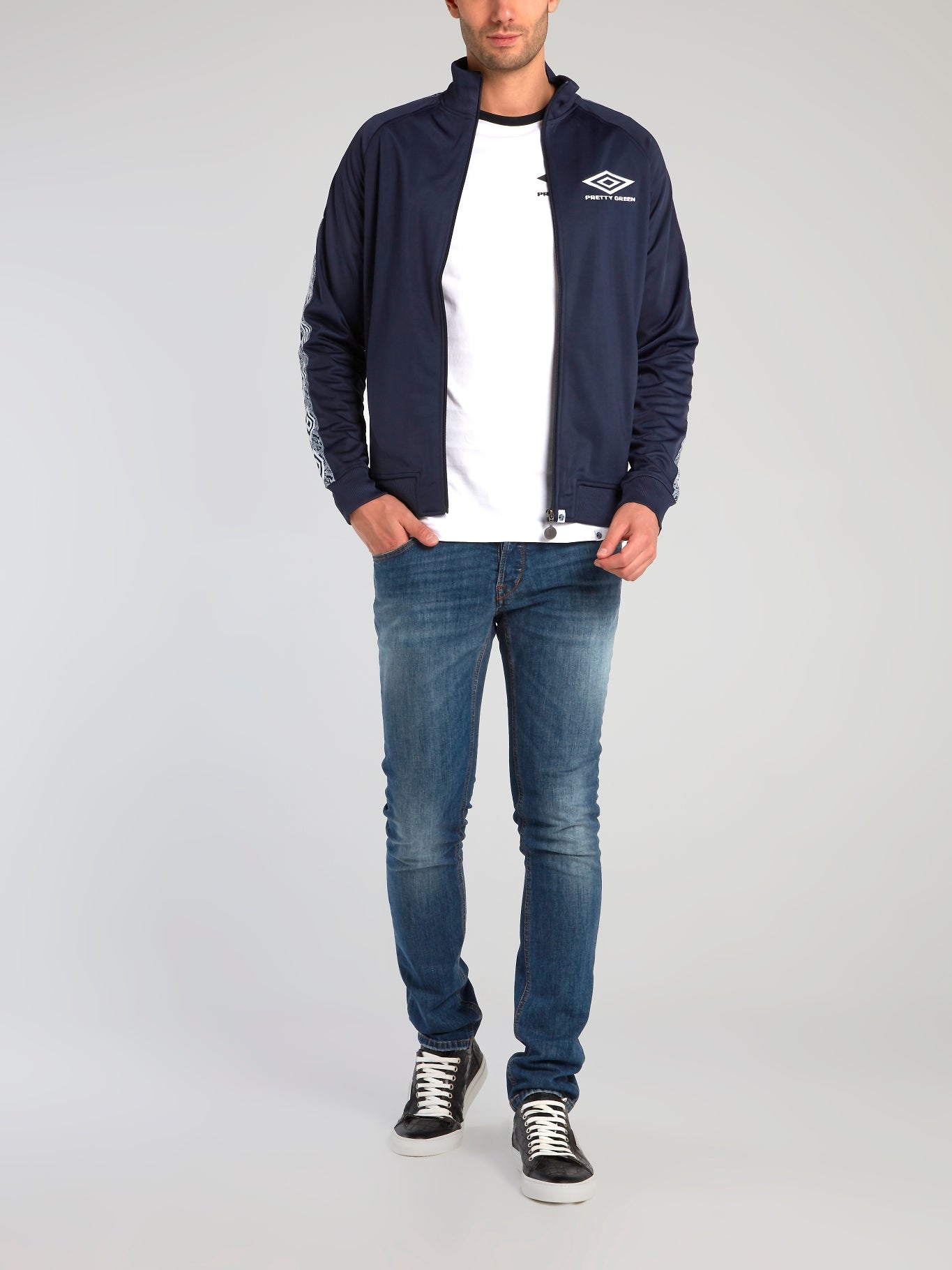 Shop Umbro Pretty Green x Umbro Tricot Track Jacket Online