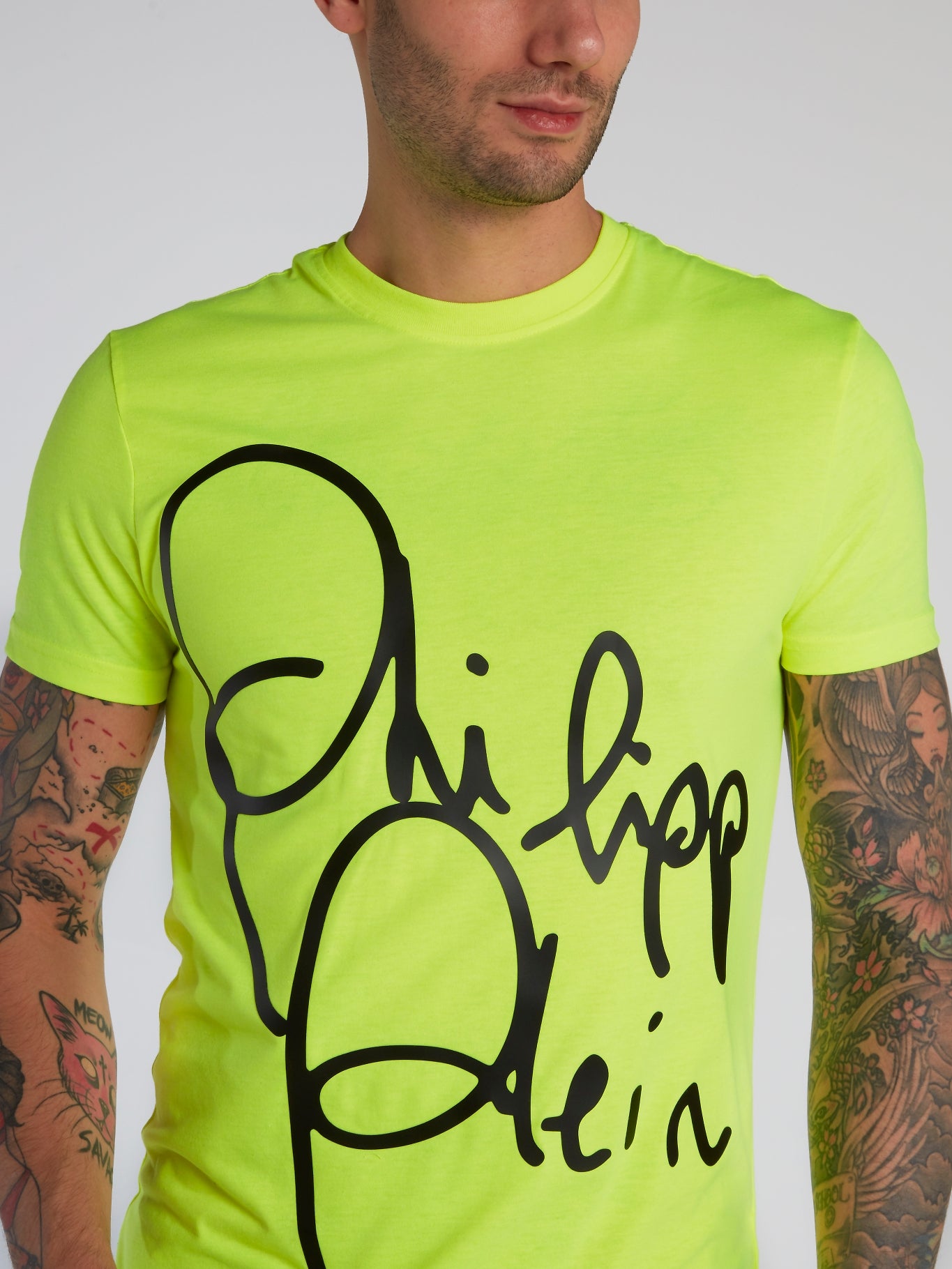 Neon Signature Print T-Shirt