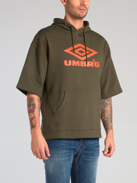 Shop Umbro Polaris Olive Short Sleeve Hoodie Online – Maison-B