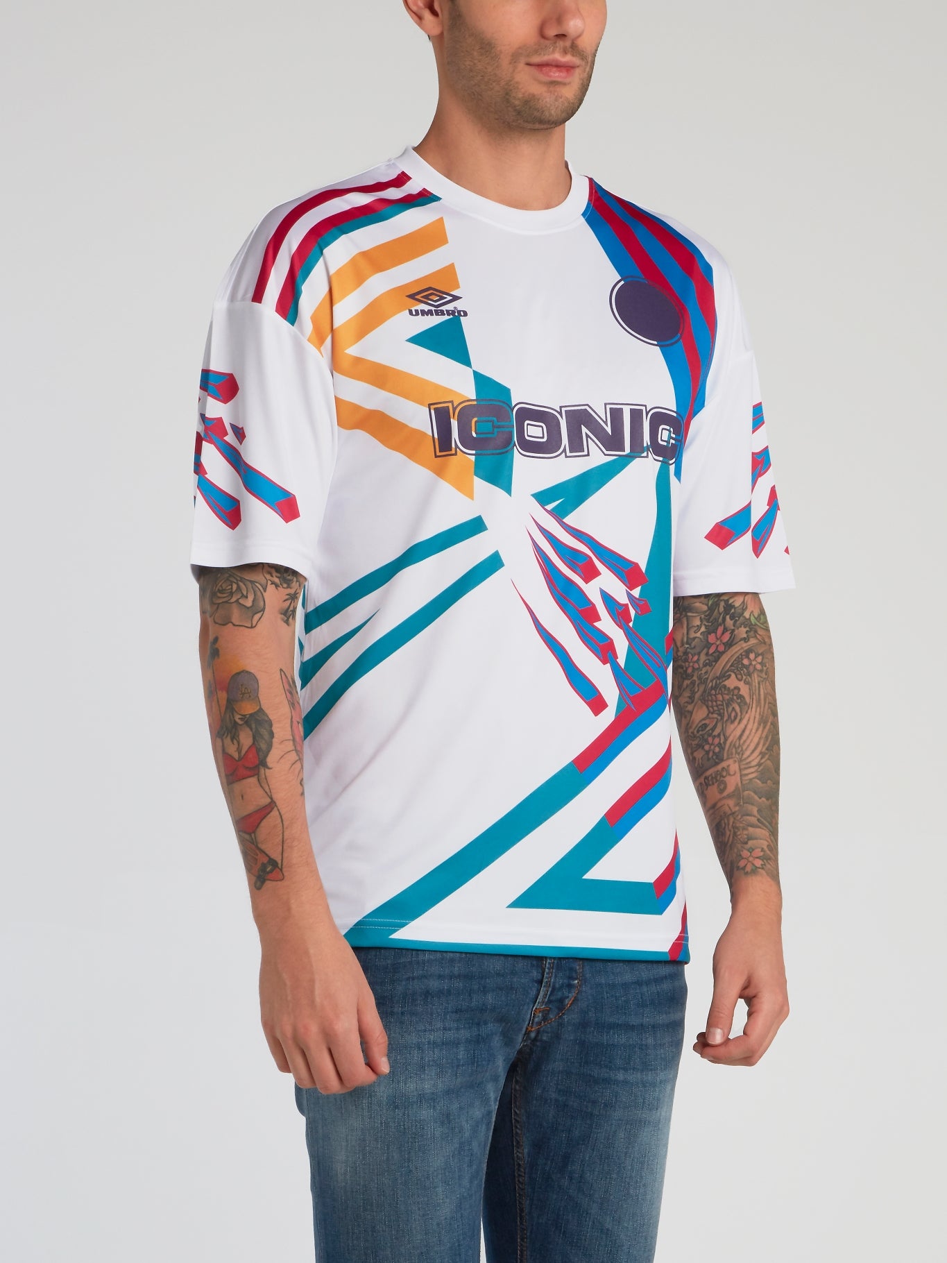 Shop Umbro Iconic Crewneck Football Jersey Online – Maison-B-More