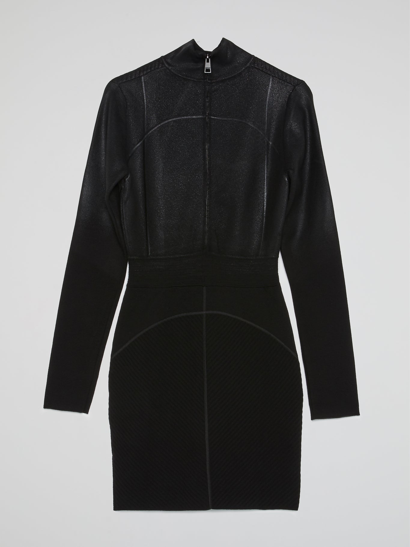 Black Long Sleeve Bodycon Dress