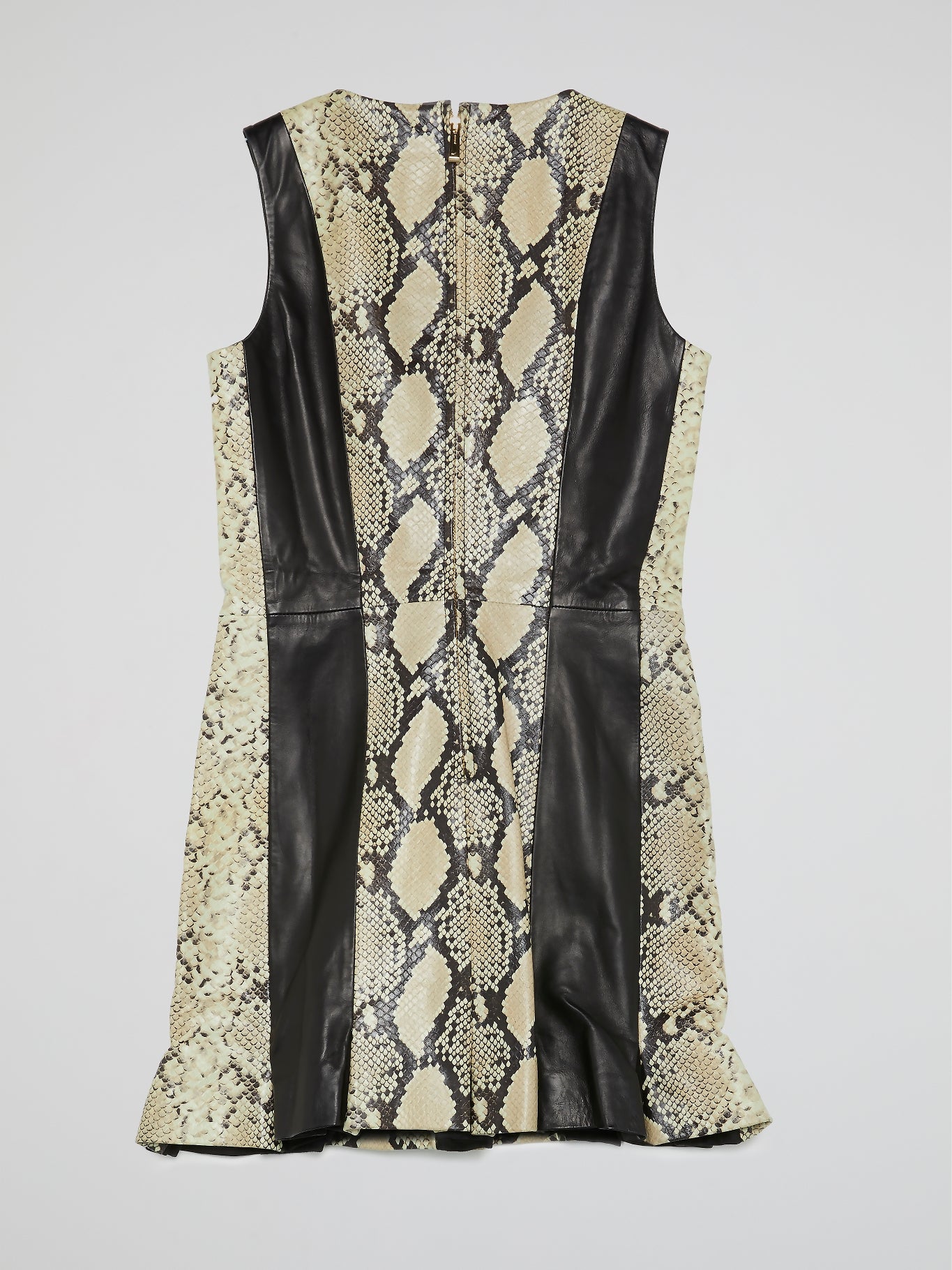 Python Print Leather Dress