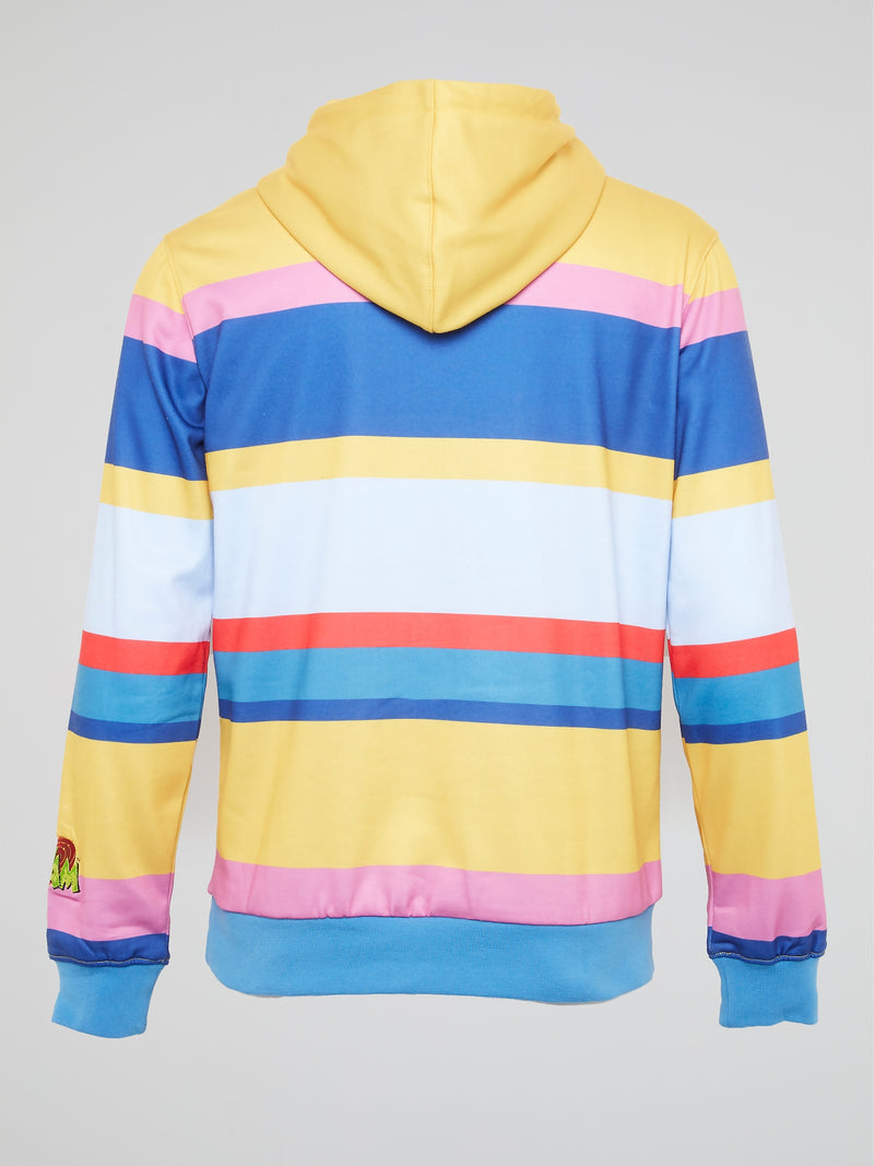 Bugs and Daffy Striped Hoodie