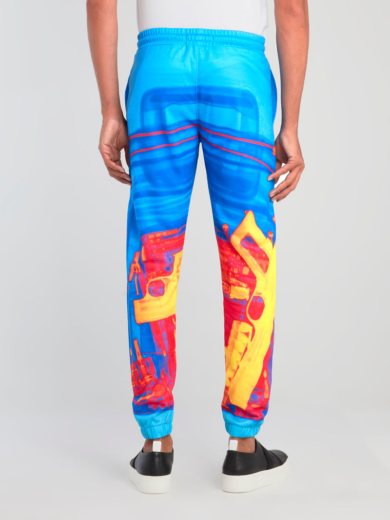 Cuffed Sublimation Track Pants