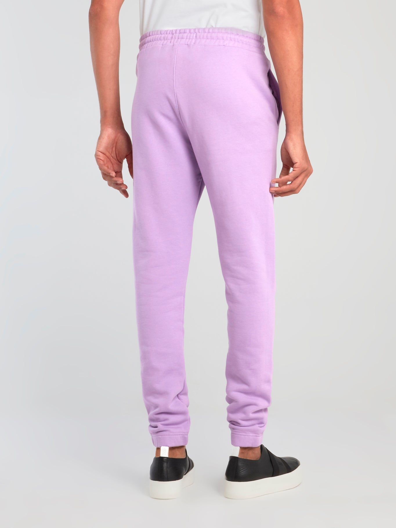 Purple Logo Print Core Pants