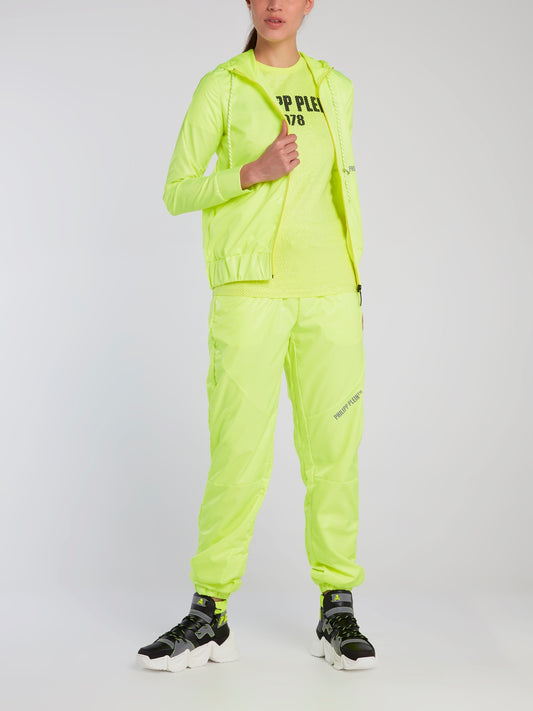Neon Nylon Track Trousers