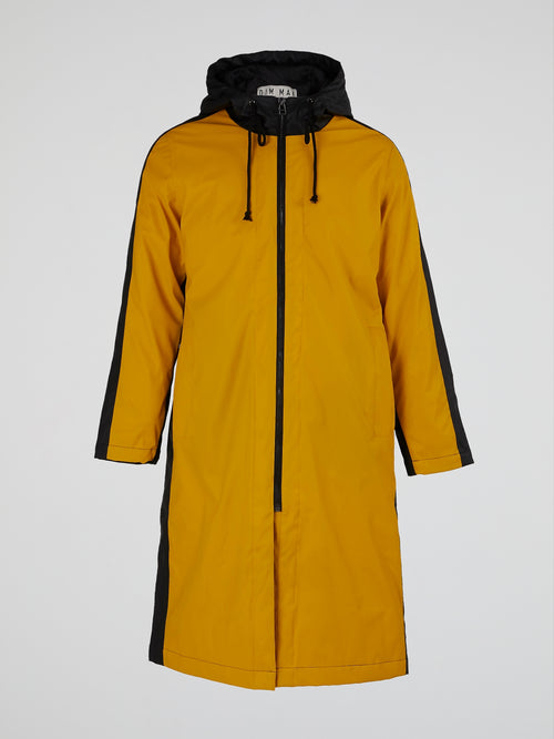 Two-Tone Rubber Raincoat