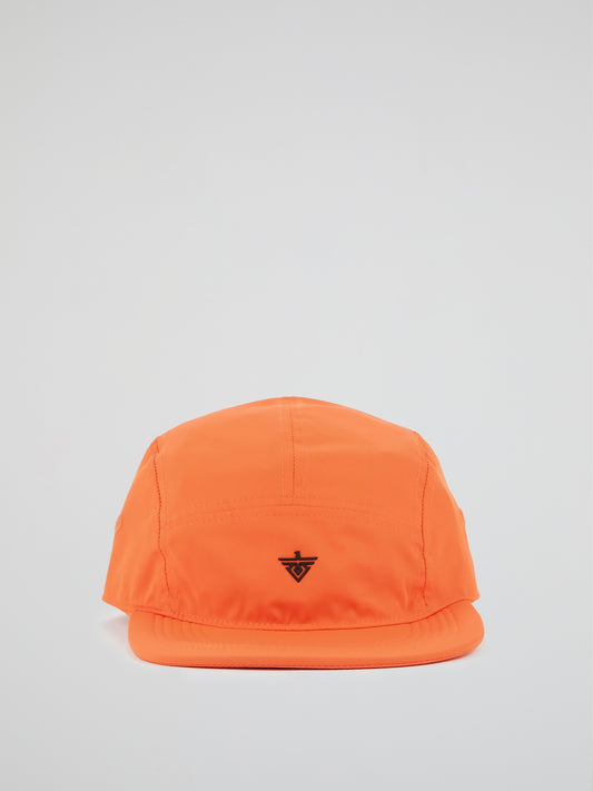 Orange Pane Soft Cap