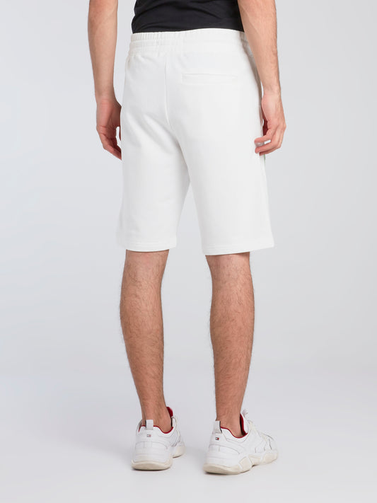 White Patched Traveller Shorts