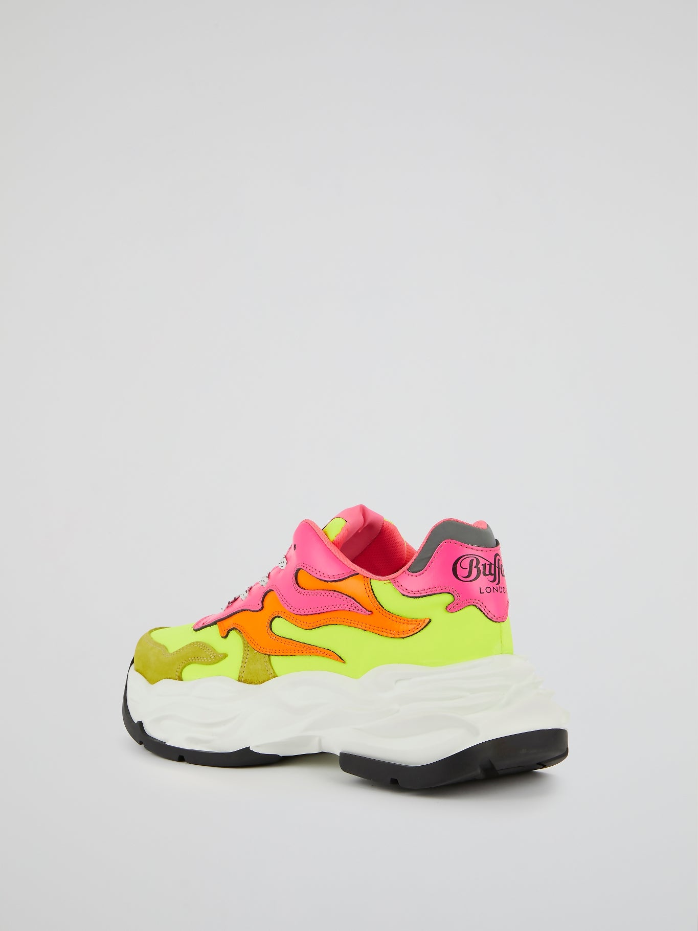 Eyza Neon Flame Sneakers
