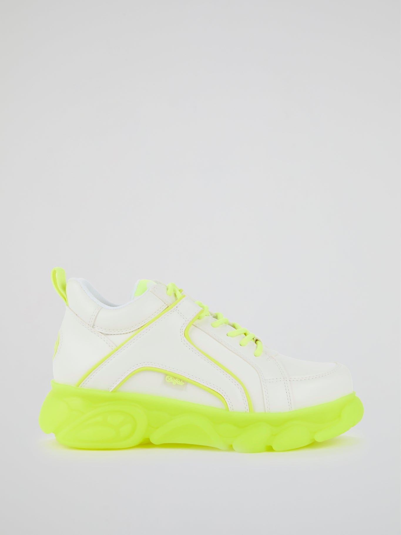 CLD Corin Neon Yellow Leather Sneakers