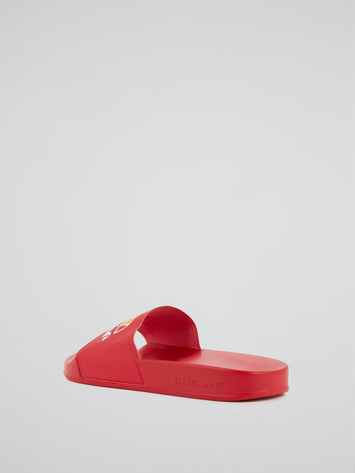 Filippo Red Contrast Logo Slides