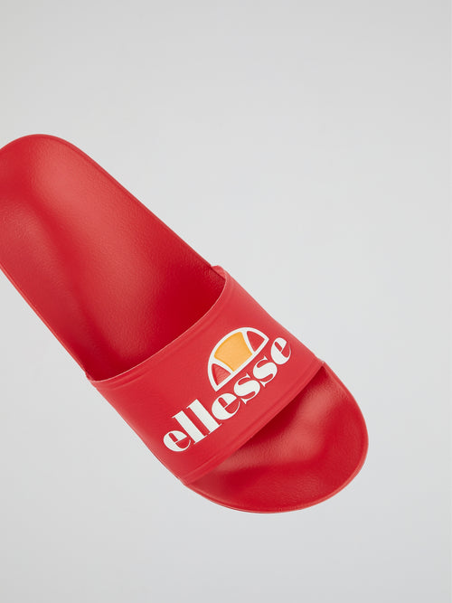 Filippo Red Contrast Logo Slides