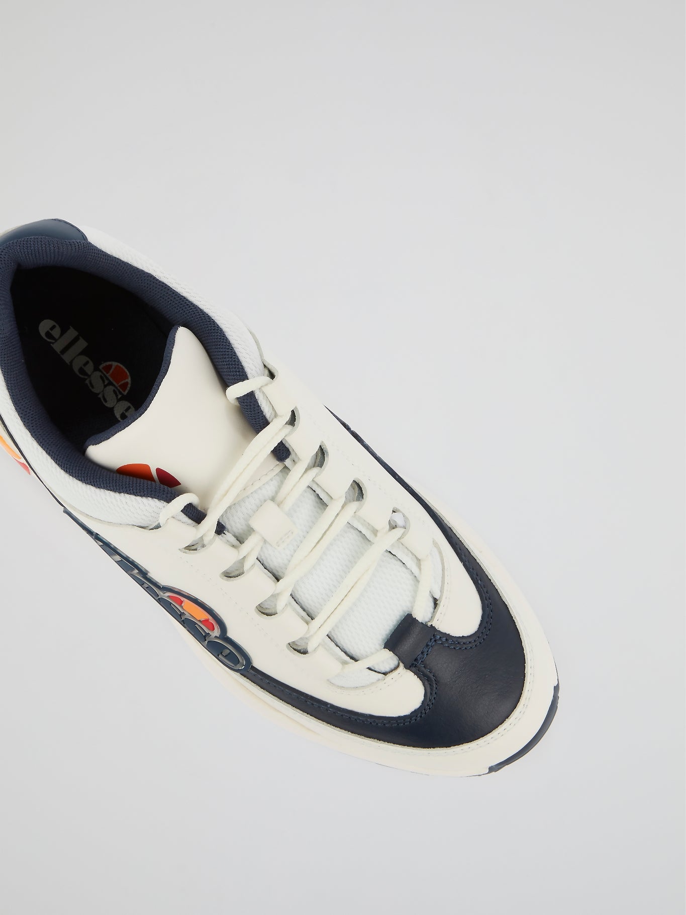 Sparta White Leather Sneakers