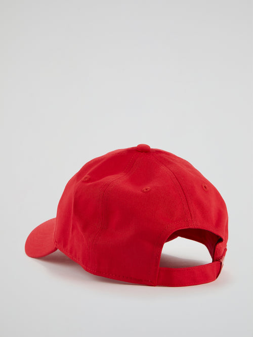 Saletto Red Embroidered Cap