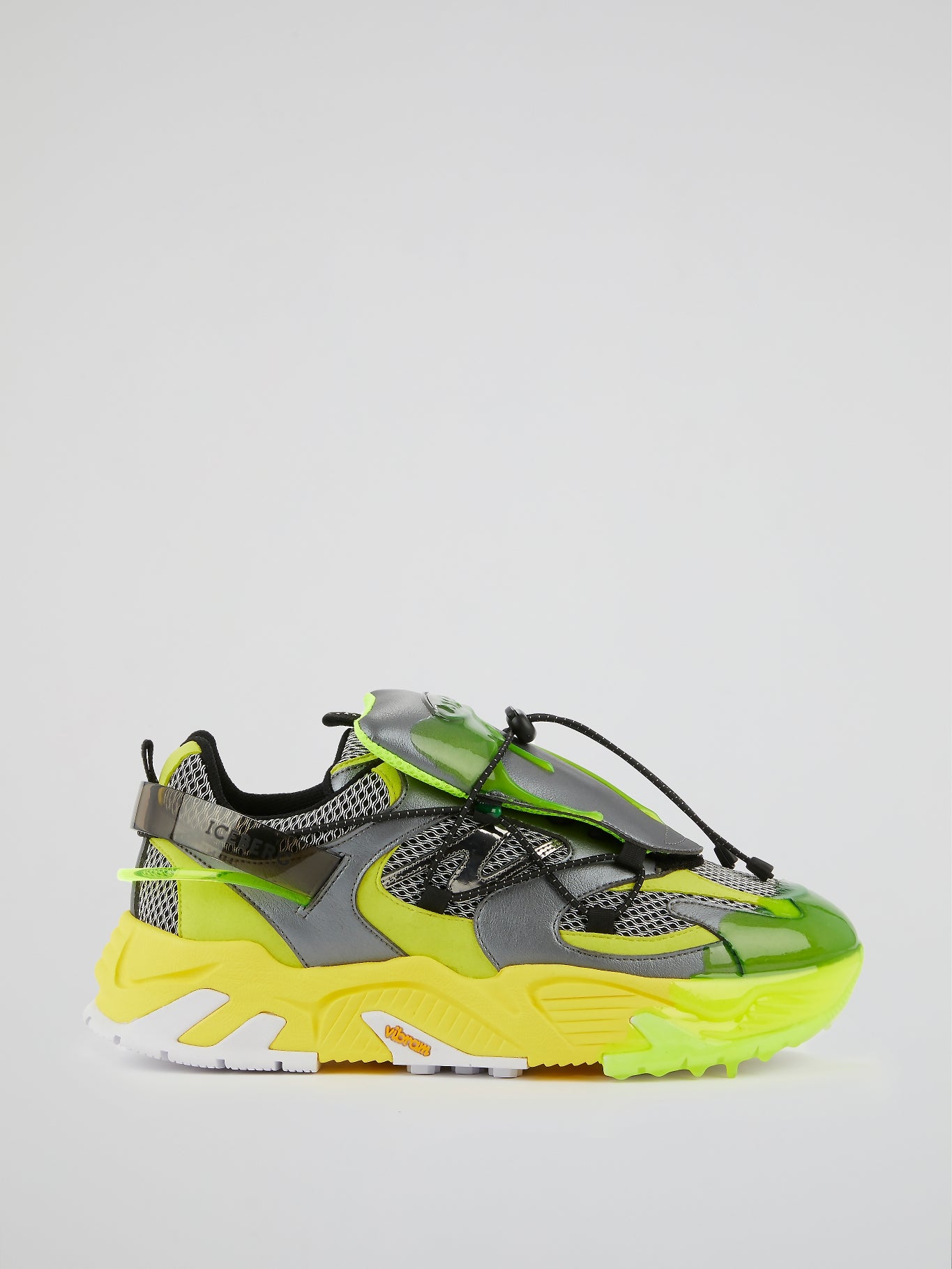 Yellow mesh sneakers sales