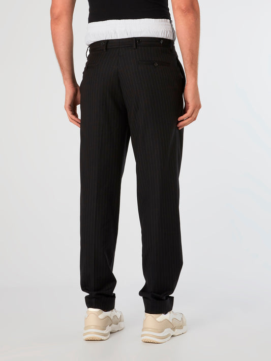 (Re)Tailor Black Chino Pants