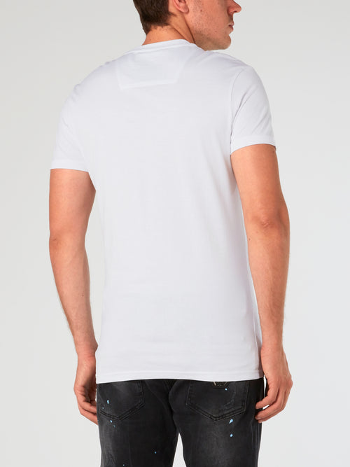 SS Thunder White Round Neck T-Shirt