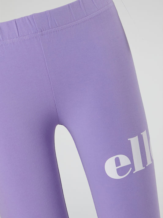 Pemadulla Purple Logo Leggings