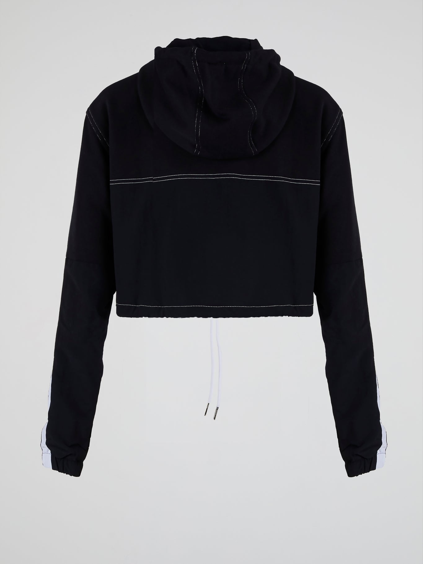 Gris OH Black Drawstring Sweatshirt