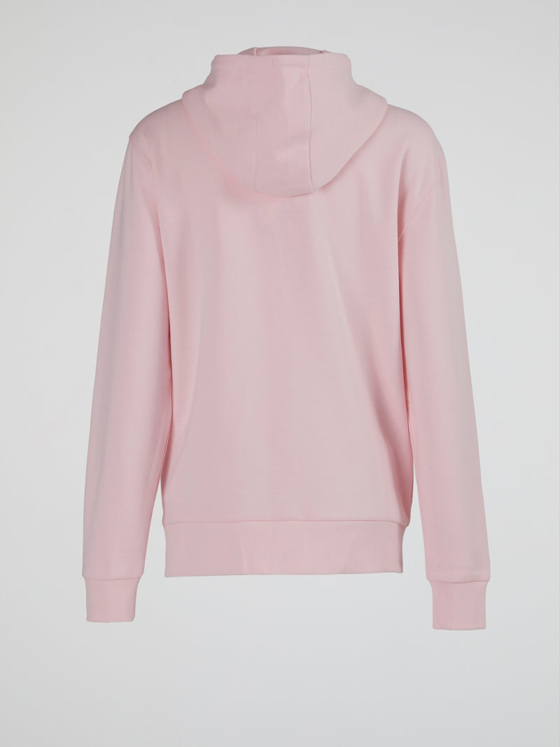 Daje FZ Pink Hooded Sweatshirt