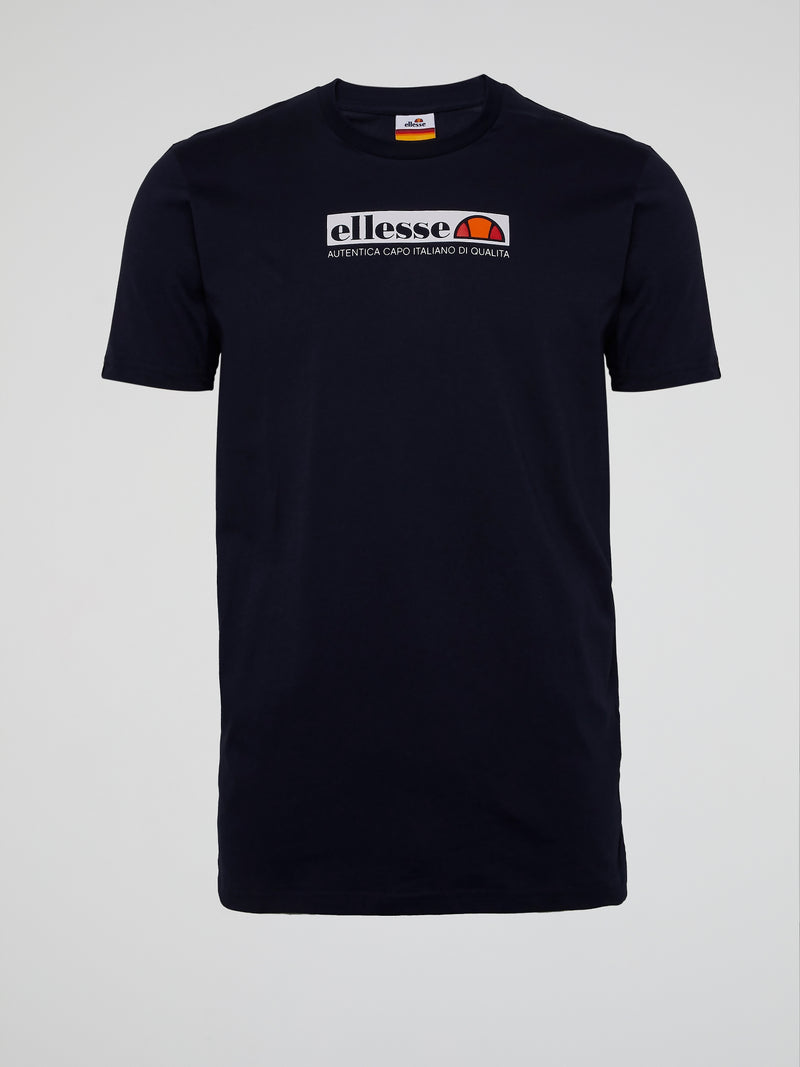 Offredi Navy Statement T-Shirt
