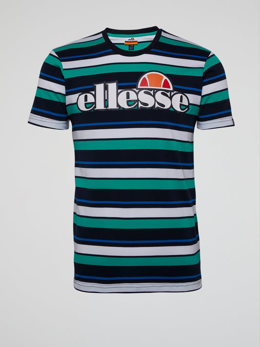 Panorama Striped Logo T-Shirt