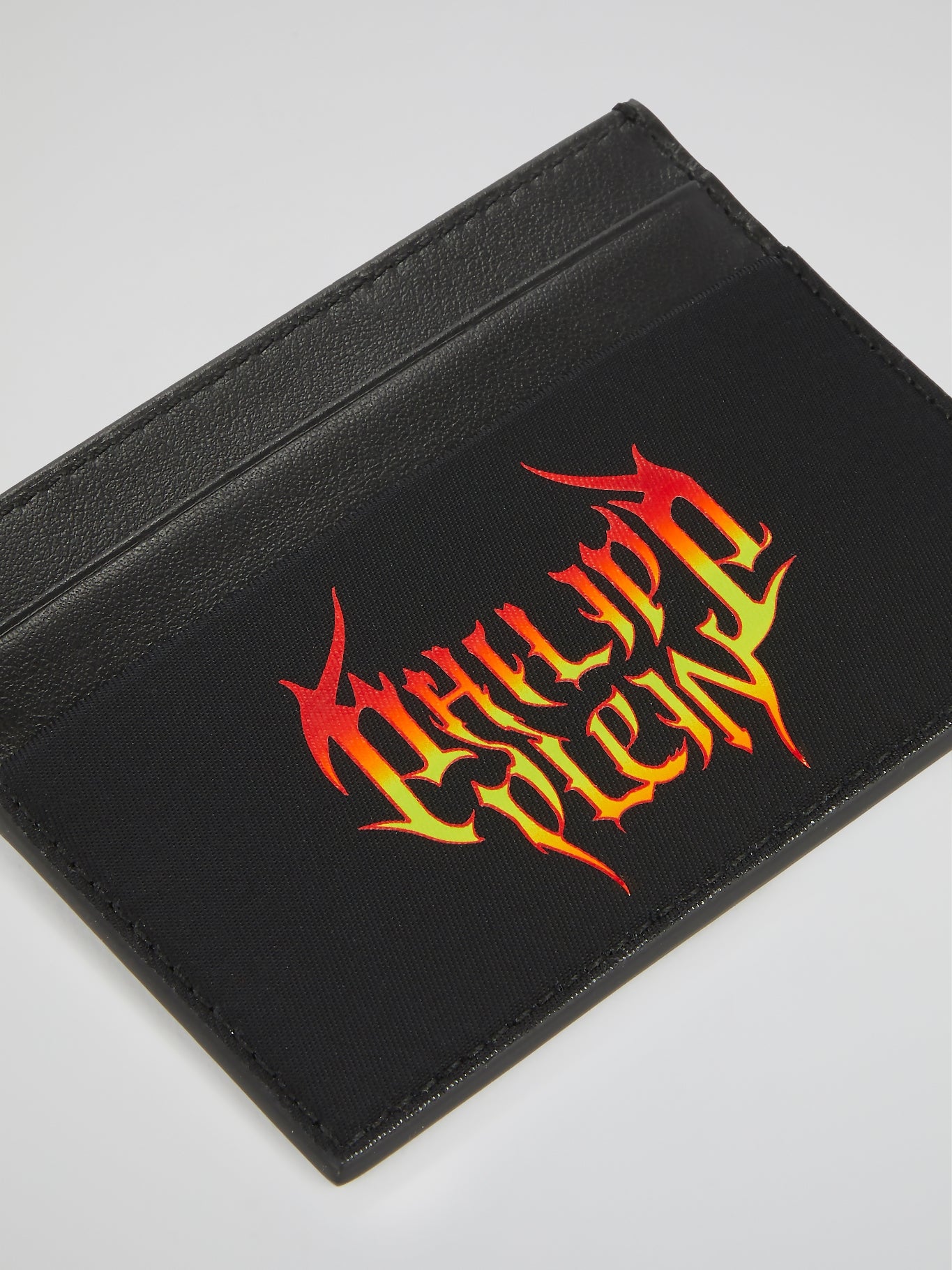 Logo Print Credit Card Holder Maison-B-More Global Store Logo Print Credit Card Holder Maison-B-More Global Store