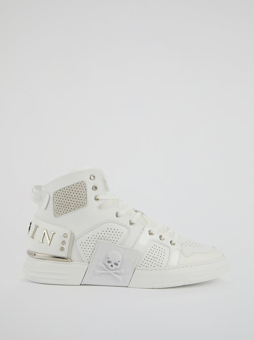 Plein Shoes Philipp Plein X Off White Phantom Kicks White High-Top