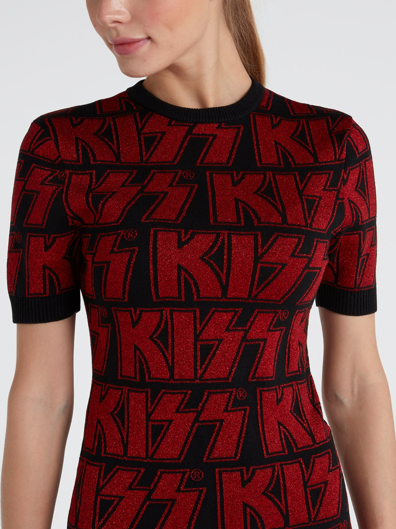 Rock Band Knitted Dress