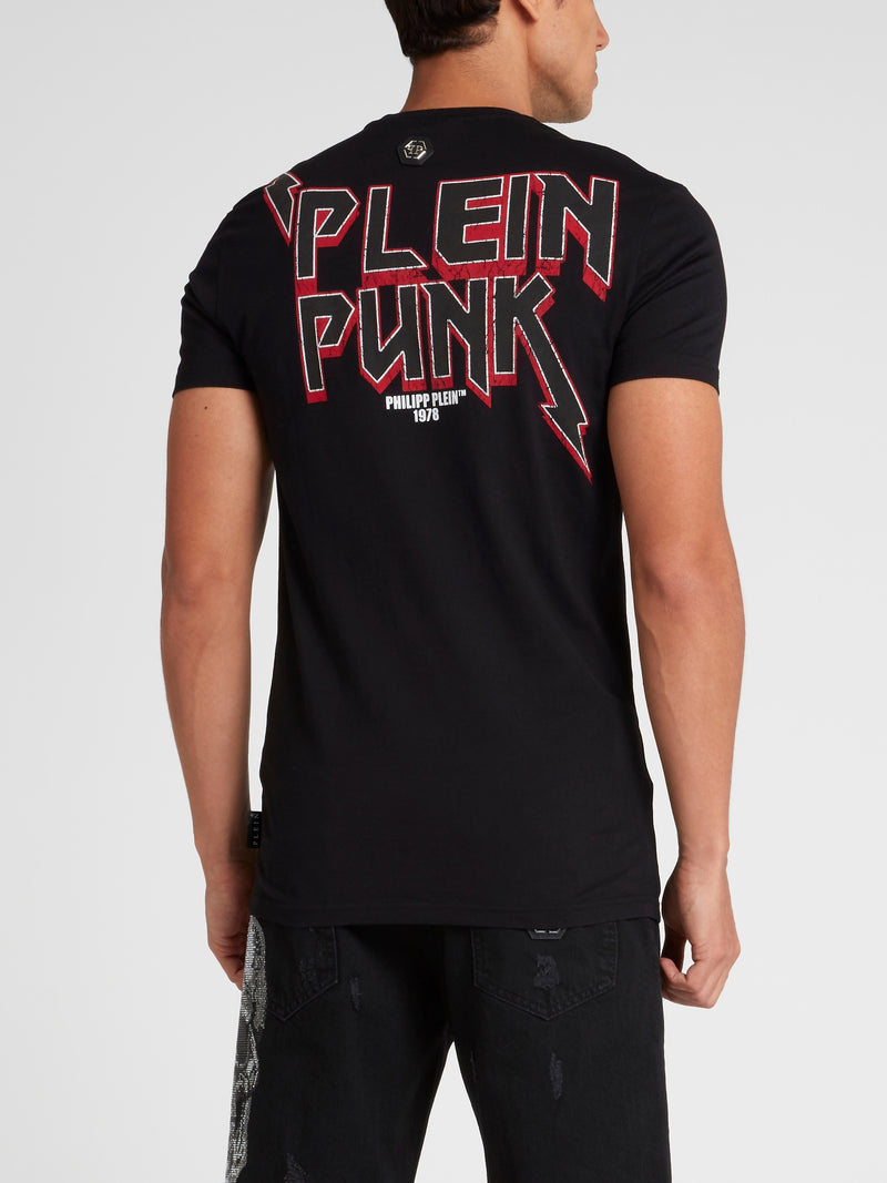 Rock PP Black Graphic T-Shirt