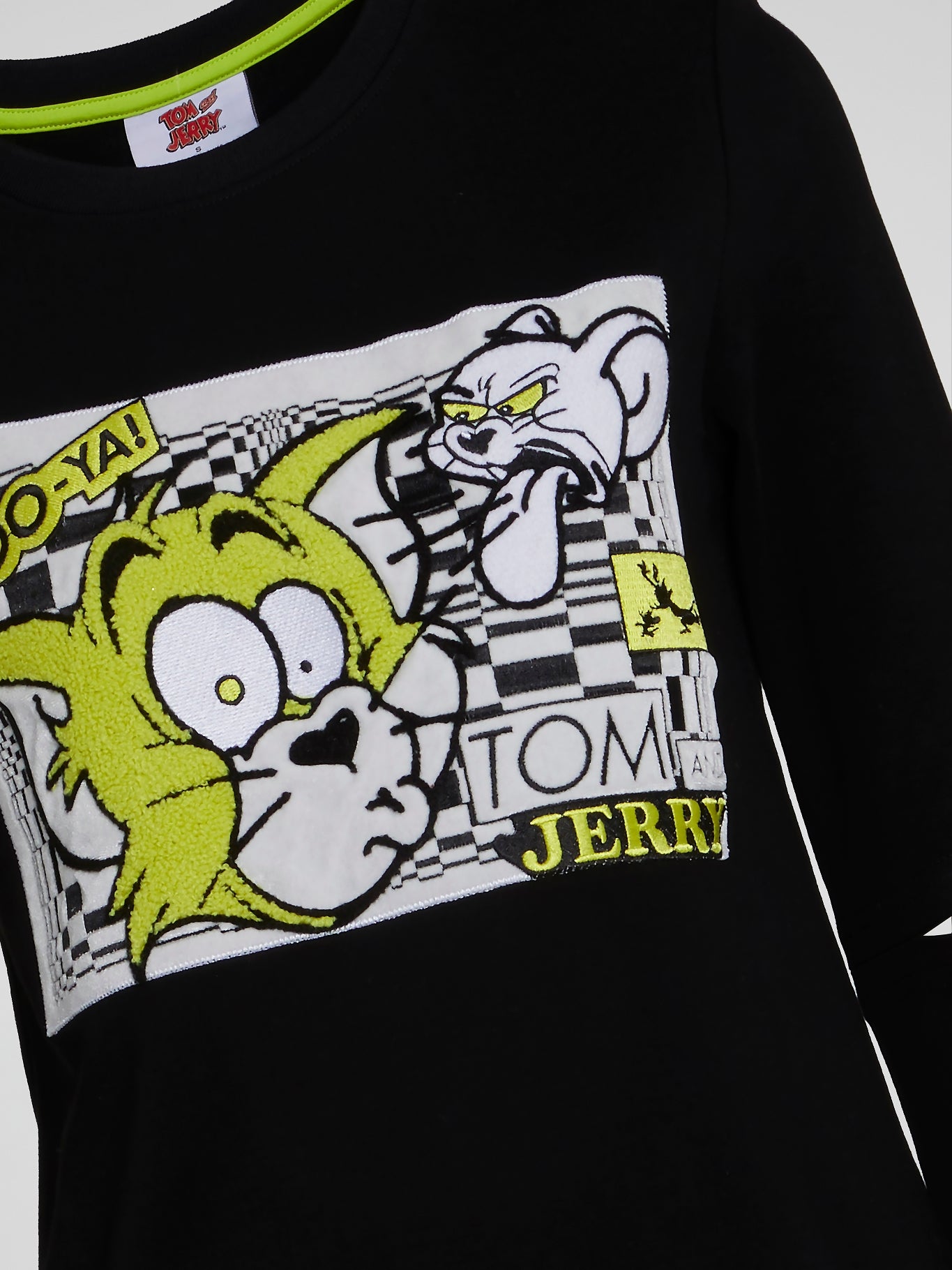 Tom and Jerry Split Sleeve Sweatshirt