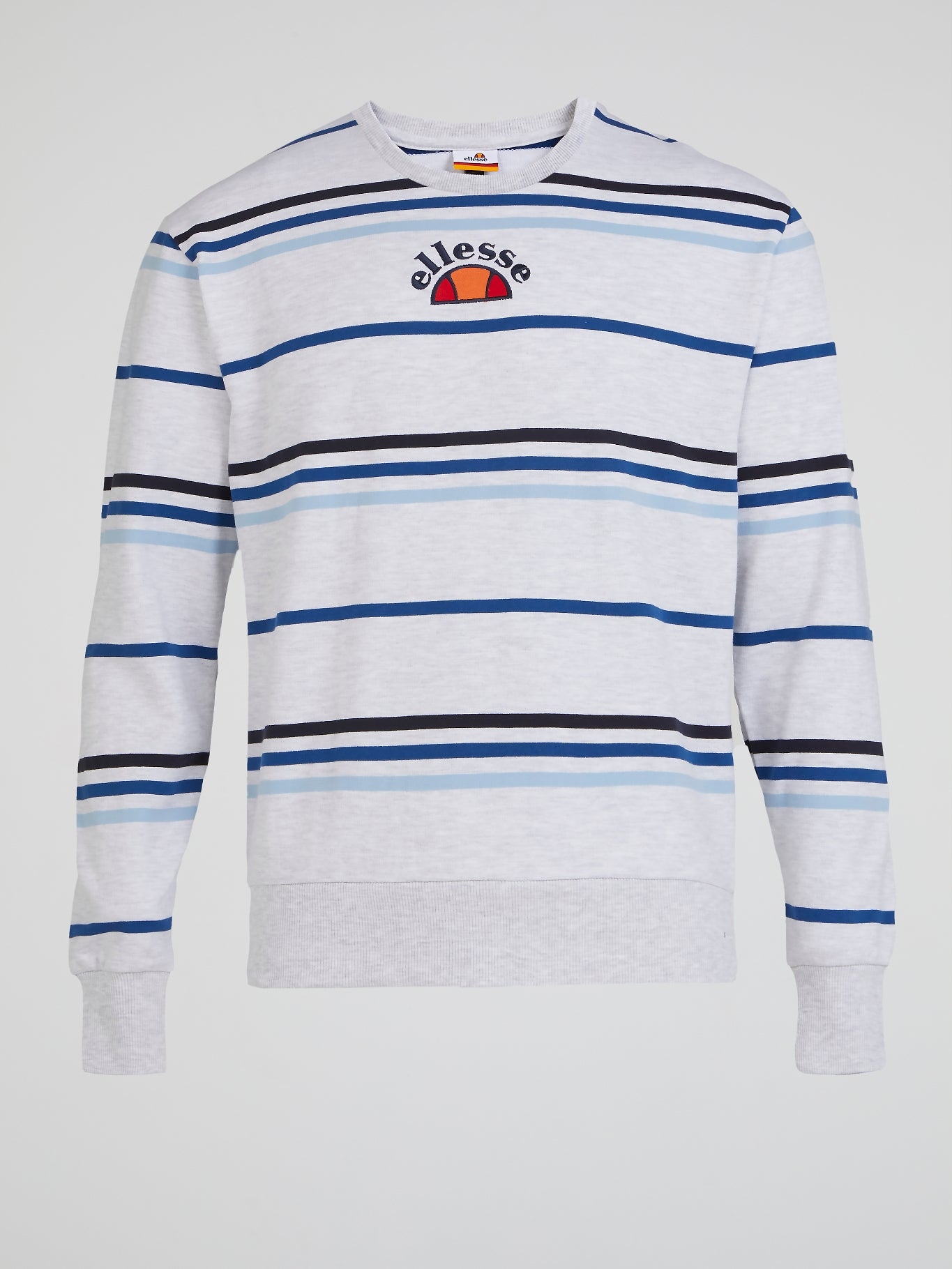 Pirozzo White Striped Sweatshirt