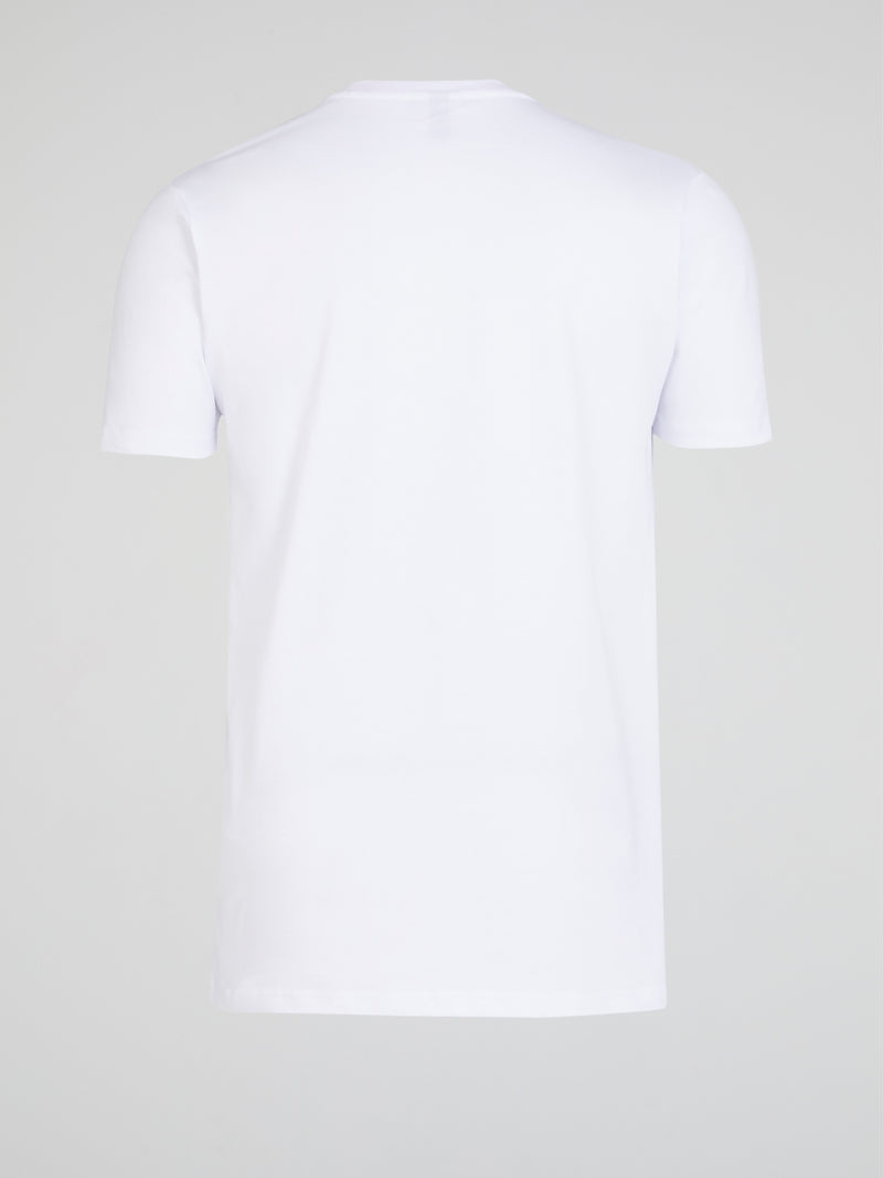 Opizzi White Crewneck T-Shirt